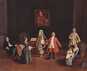 The Venetian Family — Pietro Longhi