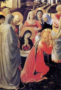 Deposition From The Cross (detail) — Fra Angelico