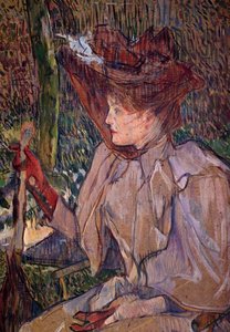 Woman With Gloves (also Known As Honorine Platzer) — Tuluz Lotrekas