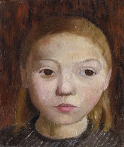 Head Of A Girl — Paula Modersohn-becker