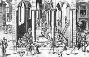 The Calvinist Iconoclastic Riot Of August 20, 1566 — Frans Hogenberg