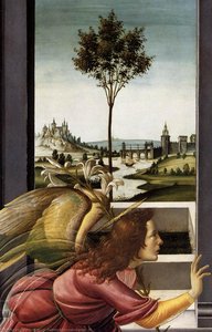Zvěstování V Cestellu (detail) (10) — Sandro Botticelli