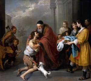 Return Of The Prodigal Son — Bartolome Murillo