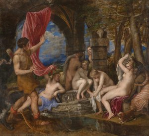Diana És Aktééon — Titian Ramsay Peale Ii