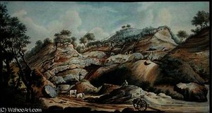 Part Of The Cone Of The Mountain Of Somma, Plate 15 From 'campi Phlegrai — Pietro Fabris
