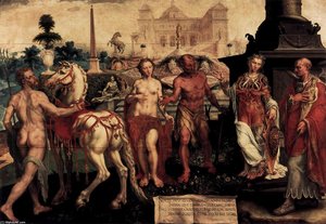 Momus Criticizes The Gods' Creations — Maerten Van Heemskerck