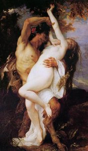 Nymphe Et Satyr — Alexandre Cabanel