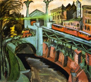 Hallesches Tor, Berlin — Ernst Ludwig Kirchner