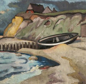 Cliffs With Boat — Paula Fischer