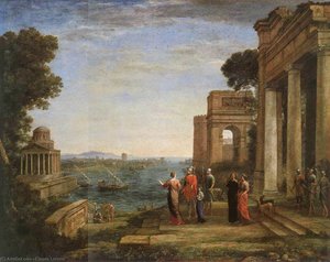Aeneas And Dido In Carthage — Claude Lorrain (claude Gellée)