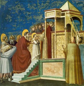 Presentación De La Virgen — Giotto Di Bondone