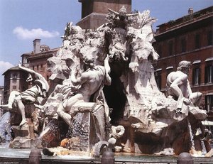 Fountain Of The Four Rivers — Gian Lorenzo Bernini
