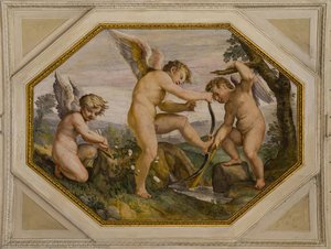 Jupiter — Agostino Carracci