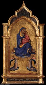 Madonna And Child With Two Angels — Lorenzo Monaco
