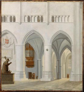 Intérieur De L'église Saint Bavon De Haarlem — Pieter Jansz. Saenredam