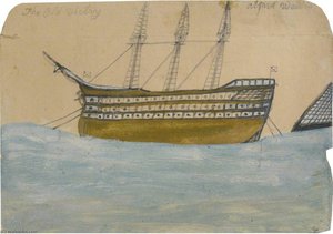 The Old Victry, Hms 'victory' — Alfred Wallis