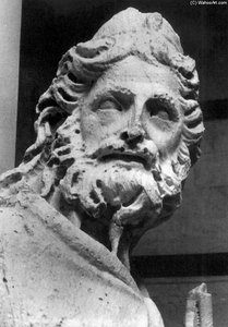 Isaiah (detail) — Giovanni Pisano