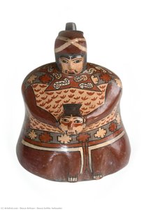 Nasca Bottle, Beheader — Nasca Artisan