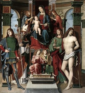 Madonna And Saints — Francesco Francia (francesco Raibolini)