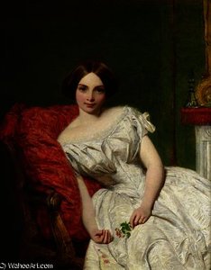 Portrait Of Annie Gambart — William Powell Frith