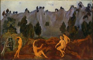 The Hesitation Of Orestes — Arthur B. Davies