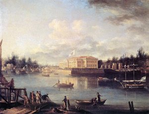 View Of Kamenny Island And Palace In Saint Petersburg — Semyon Shchedrin