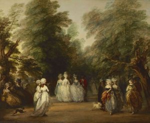 The Mall In St. James's Park — Thomas Gainsborough