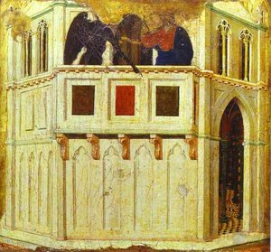 Maestó (back, Predella) — Duccio Di Buoninsegna