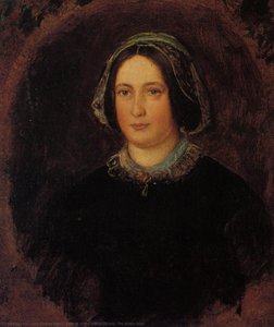 Portrait Of Mrs William Evamy, The Artists Aunt — Sir John Everett Millais