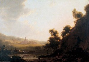 Kirkstall Abbey, Leeds, From The West — Joseph Rhodes