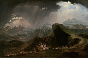 Joshua Commanding The Sun To Stand Still Upon Gibeon — John Martin