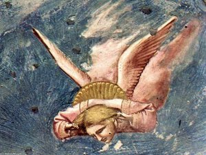 Scenes From The Life Of Christ: 20. Lamentation (detail) — Giotto Di Bondone