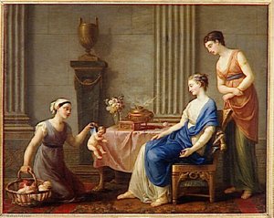 La Marchande D'amours — Joseph Marie Vien