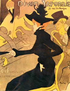 Divan Japonais — Comte Henri Marie Raymond De Toulouse-lautrec-monfa