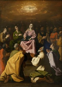 La Pentecostés — Francisco De Zurbarán