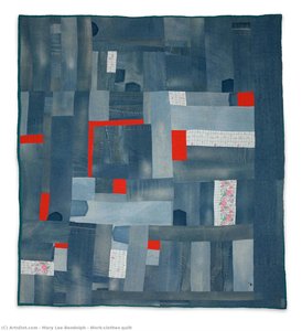 Work-clothes Quilt — Mary Lee Bendolph