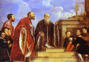 Die Familie Vendramin — Tizian