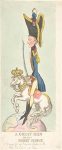 A Great Man On His Hobby Horse — Thomas Rowlandson