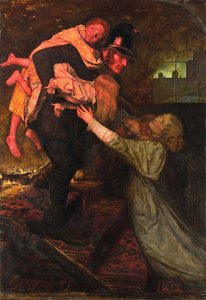 The Rescue — Sir John Everett Millais