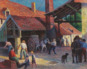 The Brickyard — Maximilien Luce