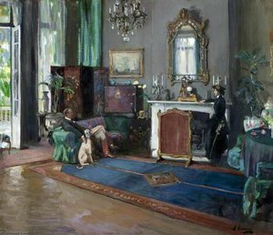 The Greyhound (also Known As Sir Reginald Lister And Eileen Lavery) — Sir John Lavery