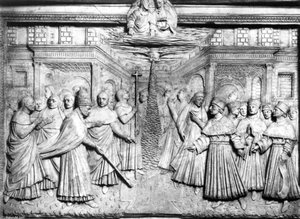 Tabernacle (detail) — Mino Da Fiesole