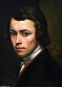 Self Portrait (aged 17) — Alexandre Cabanel