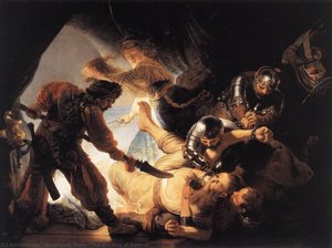 The Blinding Of Samson — Rembrandt Peale