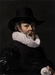 Portrait Of A Man With A Shell — Thomas De Keyser