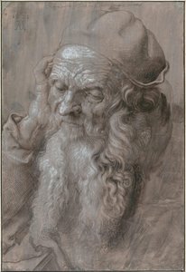 Κεφάλι Ενός Γηρατού Άνδρα, 1521 — Αλβέρτης Ντýρερ