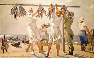 Seaside — Aleksandr Deyneka