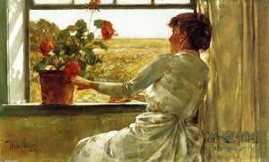 Summer Evening — Frederick Childe Hassam
