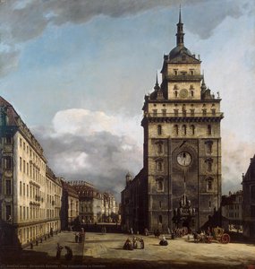 The Kreuzkirche In Dresden — Bernardo Bellotto