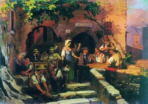 Italian Tavern — Fjodor Bronnikow